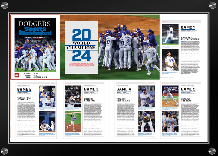 Los Angeles Dodgers "2024 World Champions", November 2024