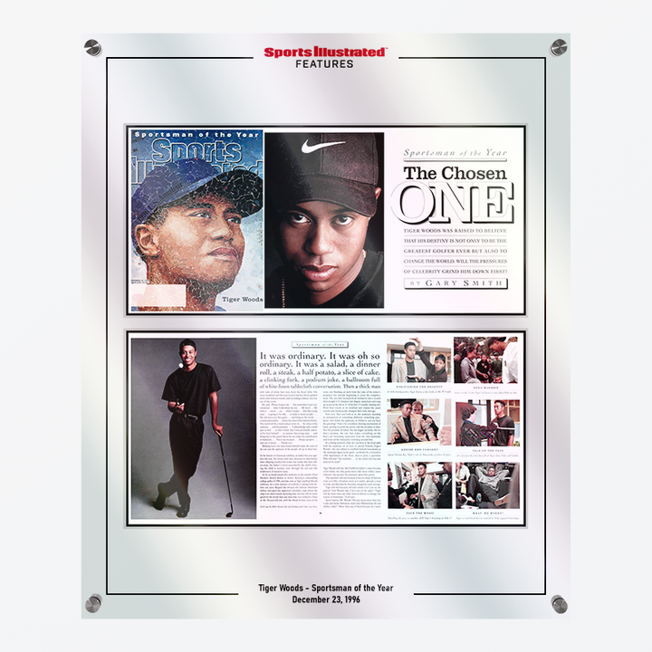 Tiger Woods - Sportsman of the Year - December 23, 1996