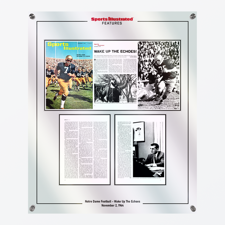Notre Dame Football - Wake Up The Echoes - November 2, 1964
