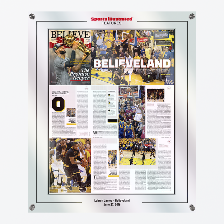 Lebron James - Believeland - June 27, 2016