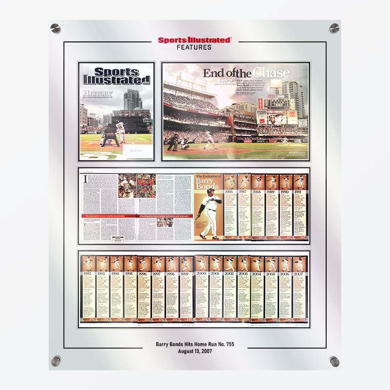 Barry Bonds Hits Home Run No. 755 - August 13, 2007