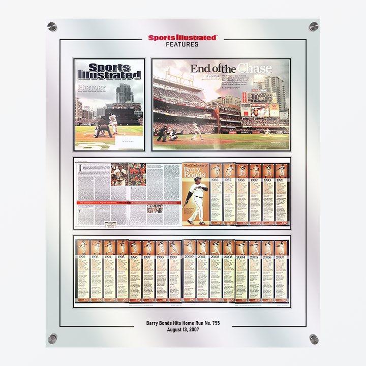 Barry Bonds Hits Home Run No. 755 - August 13, 2007