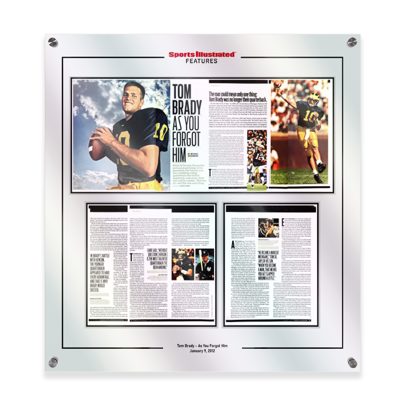 Tom Brady - As You Forgot Him - January 9, 2012