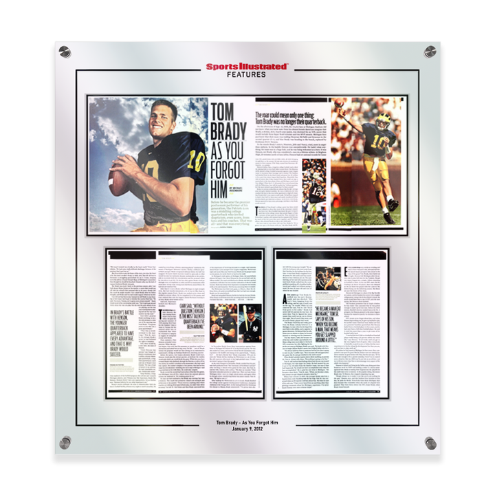 Tom Brady - As You Forgot Him - January 9, 2012