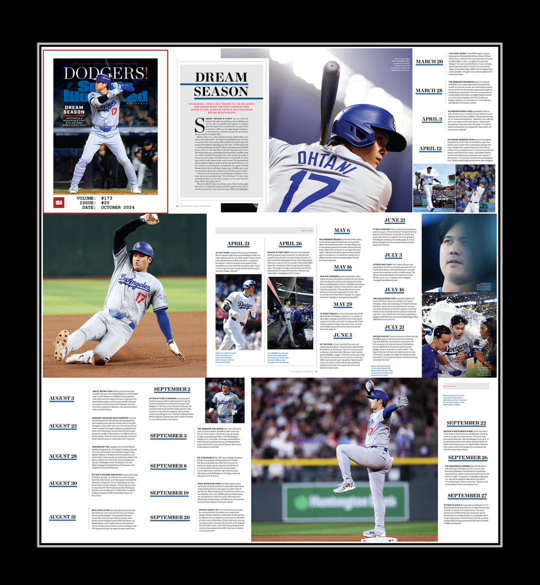 Shohei Ohtani & Los Angeles Dodgers "Dream Season", November 2024