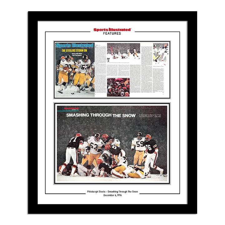 Pittsburgh Steelers - Smashing Through The Snow - December 6, 1976