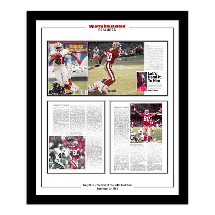 Jerry Rice - The Soul of Football's Best Team - December 26, 1984