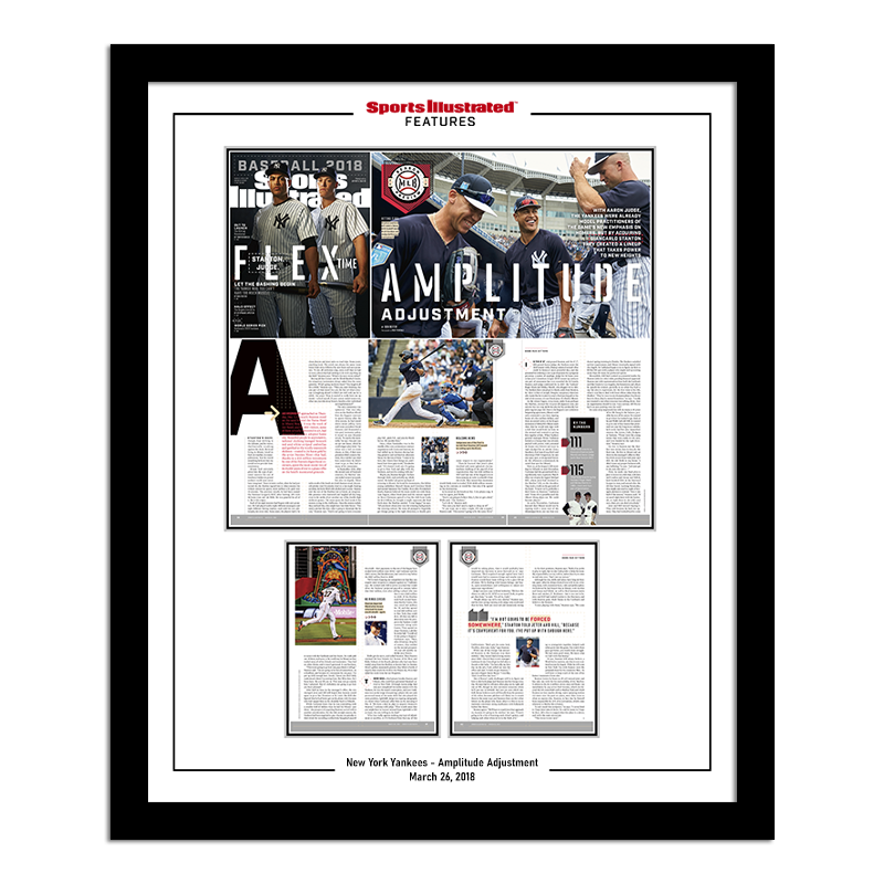 New York Yankees - Amplitude Adjustment - March 24, 2018