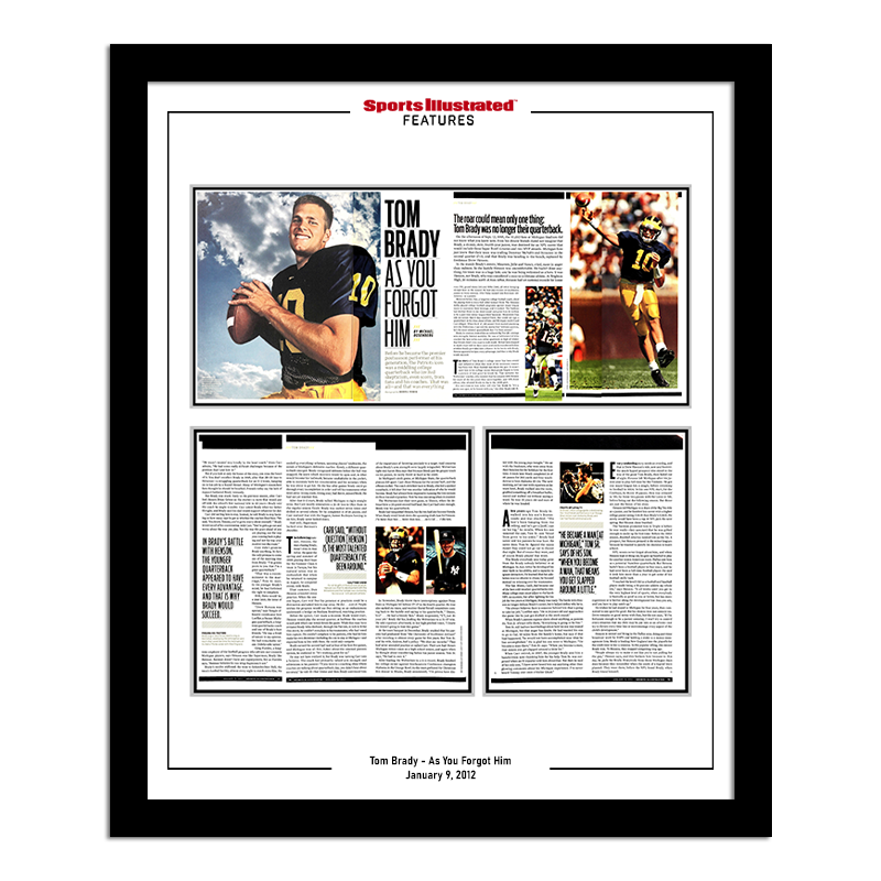 Tom Brady - As You Forgot Him - January 9, 2012