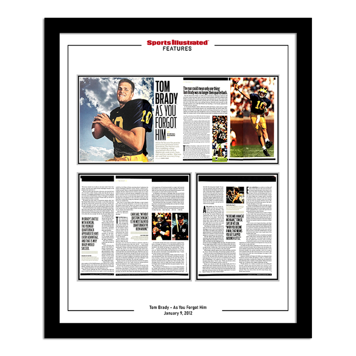 Tom Brady - As You Forgot Him - January 9, 2012