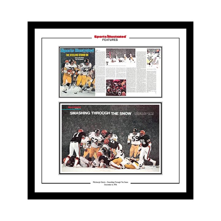 Pittsburgh Steelers - Smashing Through The Snow - December 6, 1976