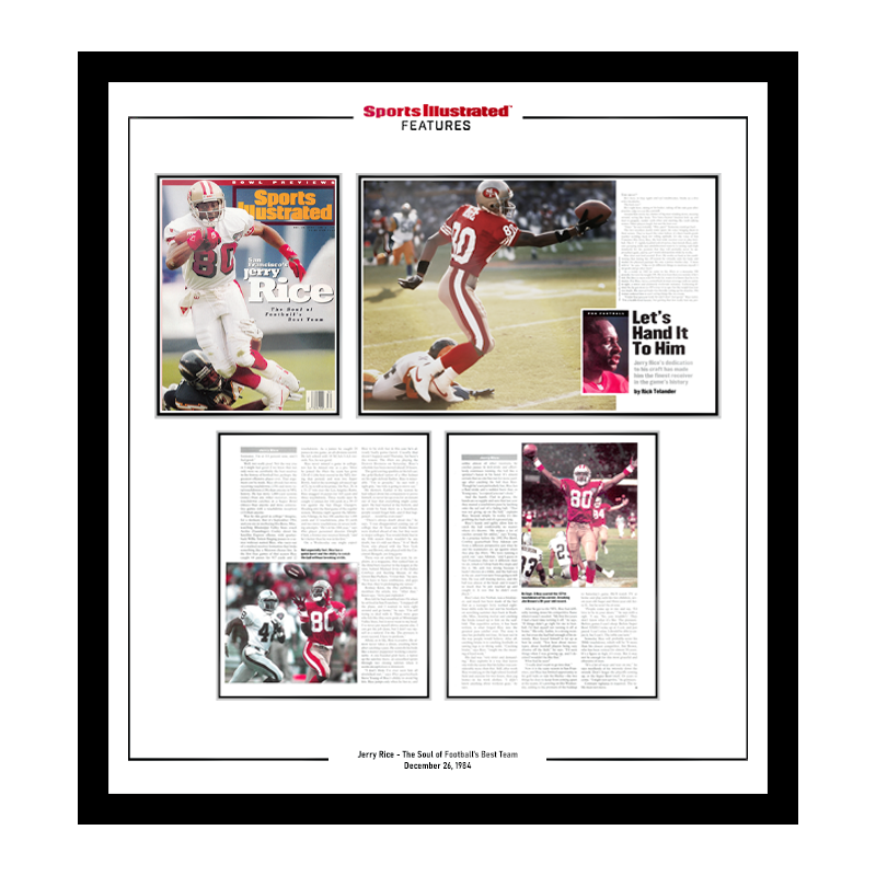 Jerry Rice - The Soul of Football's Best Team - December 26, 1984