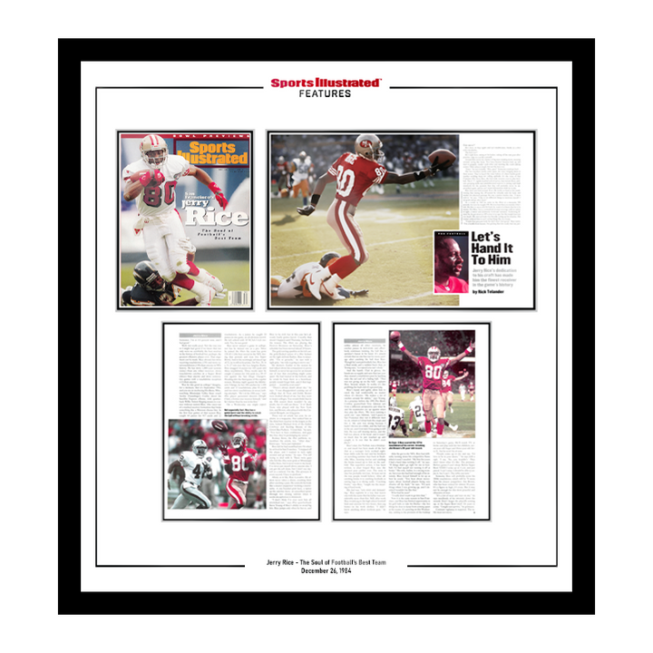Jerry Rice - The Soul of Football's Best Team - December 26, 1984