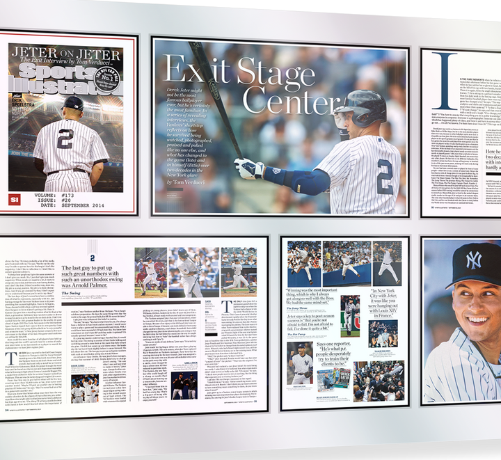 Derek Jeter Retirement Tribute "Exit Stage Center", September 2014