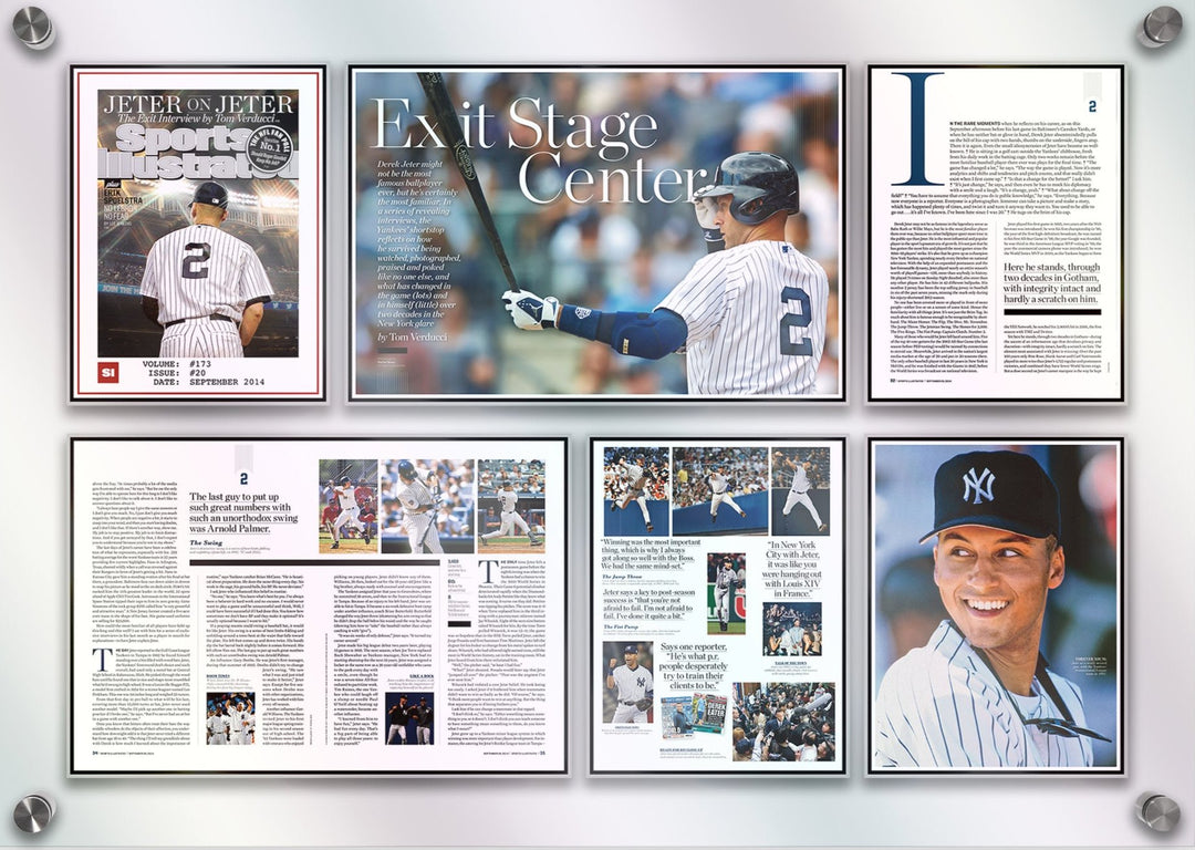 Derek Jeter Retirement Tribute "Exit Stage Center", September 2014