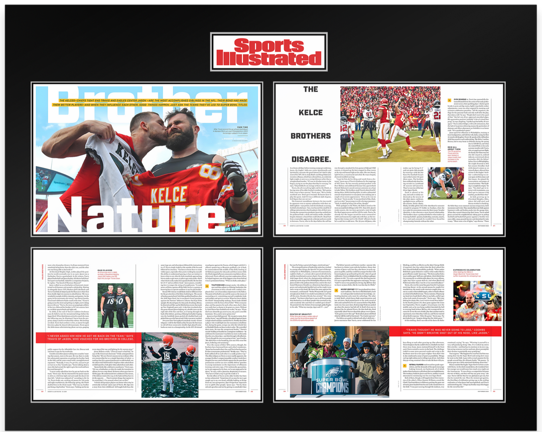 Kelce Brothers, "Brother Nature"