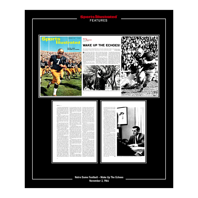 Notre Dame Football - Wake Up The Echoes - November 2, 1964