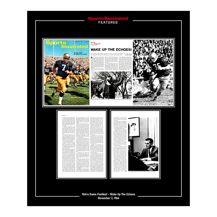 Notre Dame Football - Wake Up The Echoes - November 2, 1964