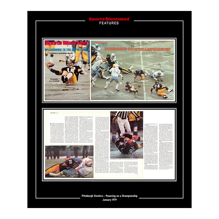Pittsburgh Steelers - Pouncing on a Championship - January 1979