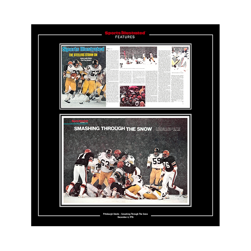 Pittsburgh Steelers - Smashing Through The Snow - December 6, 1976