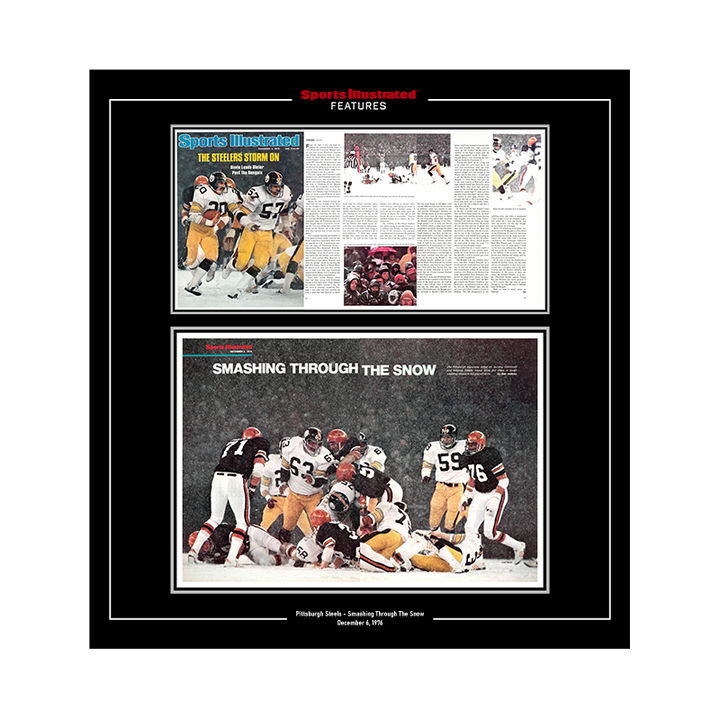 Pittsburgh Steelers - Smashing Through The Snow - December 6, 1976