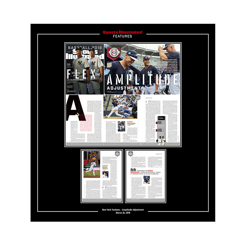 New York Yankees - Amplitude Adjustment - March 24, 2018