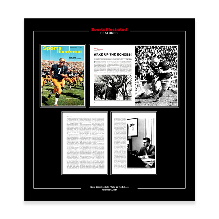 Notre Dame Football - Wake Up The Echoes - November 2, 1964