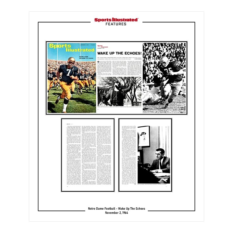 Notre Dame Football - Wake Up The Echoes - November 2, 1964