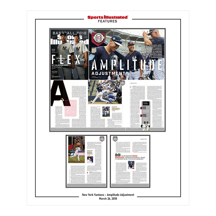 New York Yankees - Amplitude Adjustment - March 24, 2018