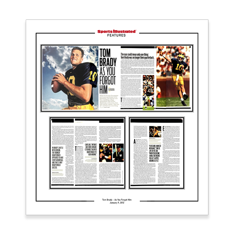 Tom Brady - As You Forgot Him - January 9, 2012