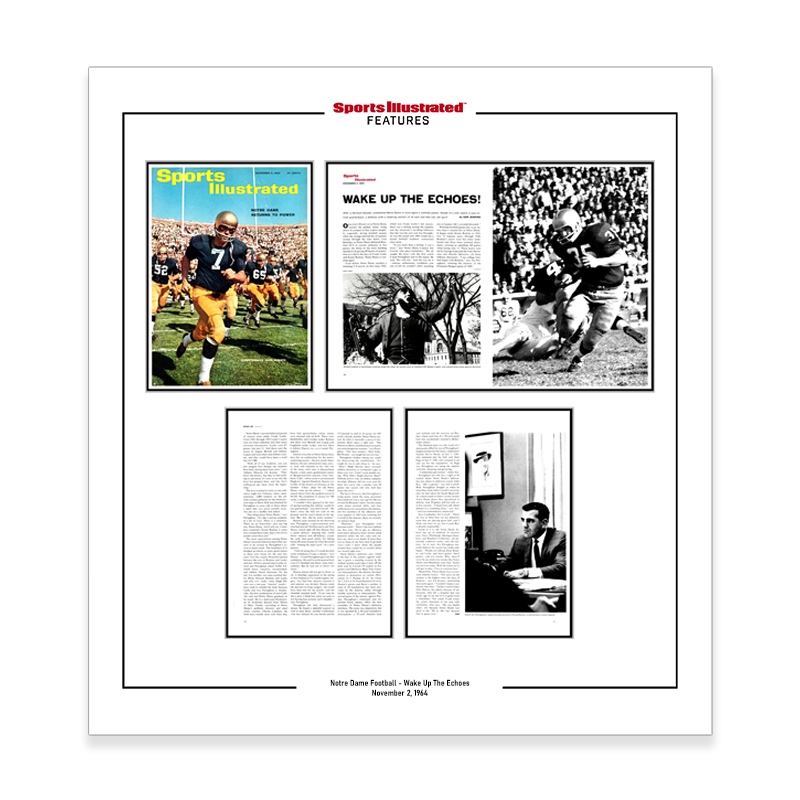 Notre Dame Football - Wake Up The Echoes - November 2, 1964