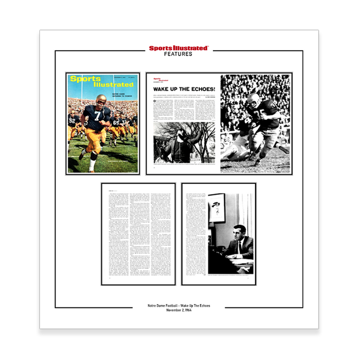 Notre Dame Football - Wake Up The Echoes - November 2, 1964