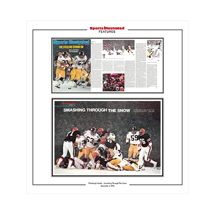 Pittsburgh Steelers - Smashing Through The Snow - December 6, 1976